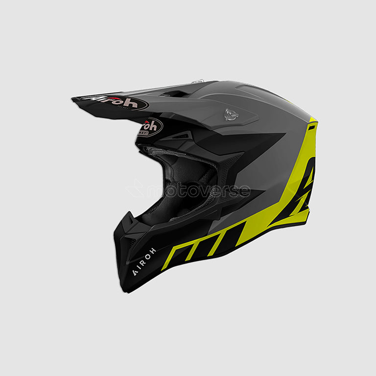 AIROH WRAAAP RELOADED OFF-ROAD HELMET YELLOW MATT